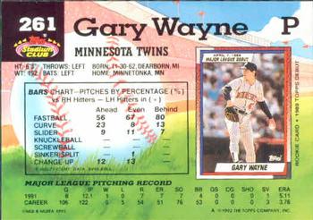 1992 Stadium Club #261 Gary Wayne Back