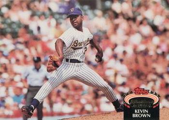 1992 Stadium Club #123 Kevin Brown Front