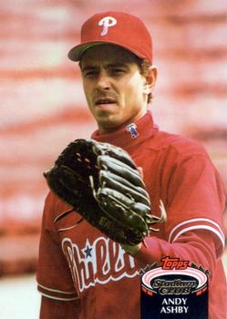 1992 Stadium Club #717 Andy Ashby Front