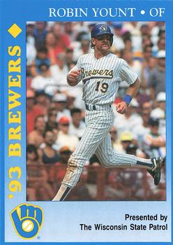1993 Milwaukee Brewers Police - Wisconsin State Patrol #NNO Robin Yount Front