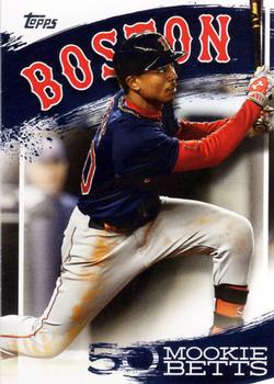 2019 Topps - Mookie Betts Star Player Highlights #MB-2 Mookie Betts Front
