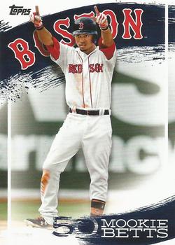 2019 Topps - Mookie Betts Star Player Highlights #MB-4 Mookie Betts Front