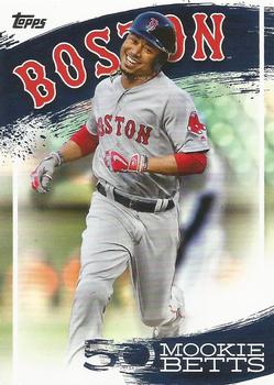 2019 Topps - Mookie Betts Star Player Highlights #MB-7 Mookie Betts Front