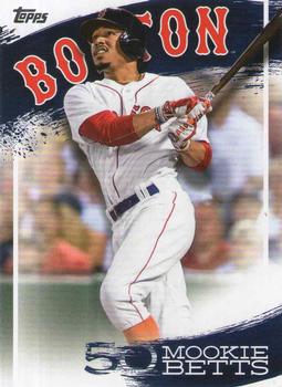 2019 Topps - Mookie Betts Star Player Highlights #MB-8 Mookie Betts Front