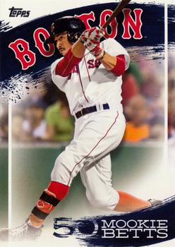 2019 Topps - Mookie Betts Star Player Highlights #MB-9 Mookie Betts Front