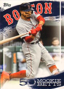 2019 Topps - Mookie Betts Star Player Highlights #MB-20 Mookie Betts Front