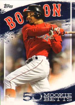 2019 Topps - Mookie Betts Star Player Highlights #MB-22 Mookie Betts Front