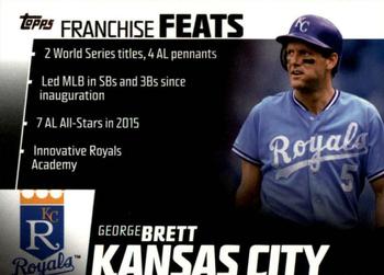 2019 Topps - Franchise Feats #FF-13 George Brett Front