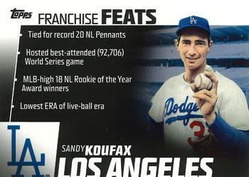 2019 Topps - Franchise Feats #FF-14 Sandy Koufax Front