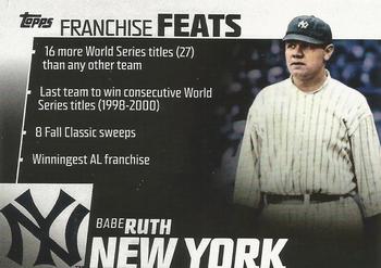 2019 Topps - Franchise Feats #FF-19 Babe Ruth Front