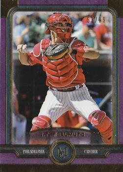 2019 Topps Museum Collection - Amethyst #75 J.T. Realmuto Front