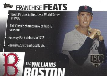 2019 Topps - Franchise Feats 150th Anniversary #FF-5 Ted Williams Front