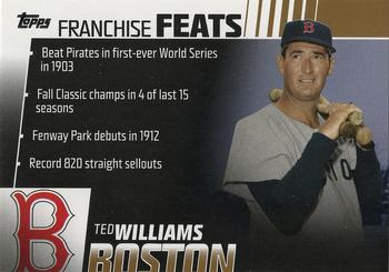 2019 Topps - Franchise Feats Gold #FF-5 Ted Williams Front