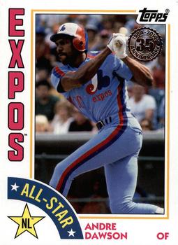 2019 Topps - 1984 Topps Baseball 35th Anniversary All-Stars #84AS-AD Andre Dawson Front