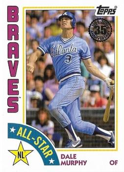 2019 Topps - 1984 Topps Baseball 35th Anniversary All-Stars #84AS-DM Dale Murphy Front