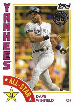 2019 Topps - 1984 Topps Baseball 35th Anniversary All-Stars #84AS-DW Dave Winfield Front