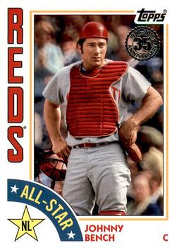 2019 Topps - 1984 Topps Baseball 35th Anniversary All-Stars #84AS-JBE Johnny Bench Front