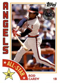 2019 Topps - 1984 Topps Baseball 35th Anniversary All-Stars #84AS-RC Rod Carew Front
