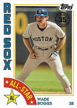 2019 Topps - 1984 Topps Baseball 35th Anniversary All-Stars #84AS-WB Wade Boggs Front