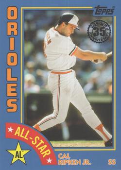 2019 Topps - 1984 Topps Baseball 35th Anniversary All-Stars Blue #84AS-CR Cal Ripken Jr. Front