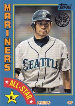 2019 Topps - 1984 Topps Baseball 35th Anniversary All-Stars Blue #84AS-I Ichiro Front