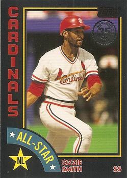2019 Topps - 1984 Topps Baseball 35th Anniversary All-Stars Black #84AS-OS Ozzie Smith Front