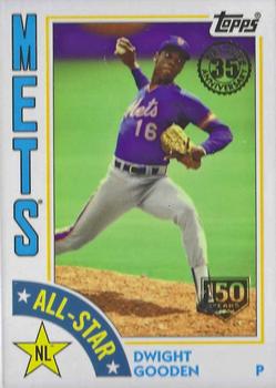 2019 Topps - 1984 Topps Baseball 35th Anniversary All-Stars 150th Anniversary #84AS-DG Dwight Gooden Front