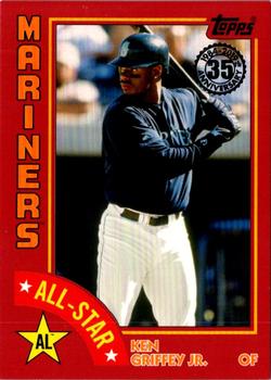 2019 Topps - 1984 Topps Baseball 35th Anniversary All-Stars Red #84AS-KG Ken Griffey Jr. Front