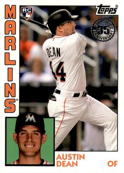 2019 Topps - 1984 Topps Baseball 35th Anniversary Rookies #84R-AD Austin Dean Front