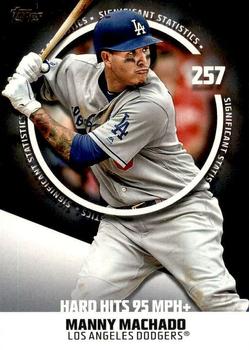 2019 Topps - Significant Statistics #SS-6 Manny Machado Front
