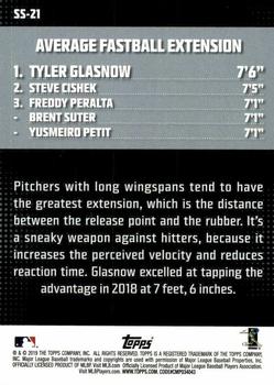 2019 Topps - Significant Statistics #SS-21 Tyler Glasnow Back