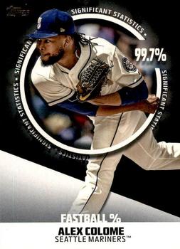 2019 Topps - Significant Statistics #SS-22 Alex Colome Front