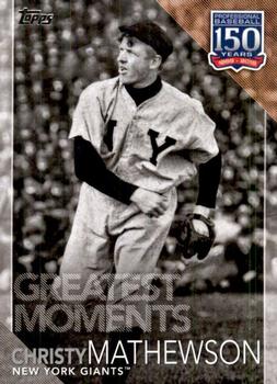 2019 Topps - 150 Years of Professional Baseball - Greatest Moments #GM-2 Christy Mathewson Front