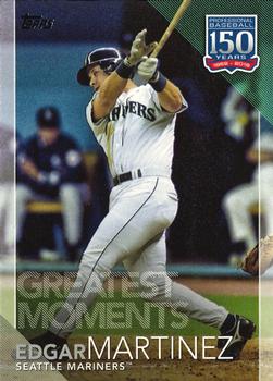2019 Topps - 150 Years of Professional Baseball - Greatest Moments #GM-11 Edgar Martinez Front