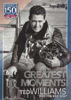 2019 Topps - 150 Years of Professional Baseball - Greatest Moments Blue #GM-7 Ted Williams Front