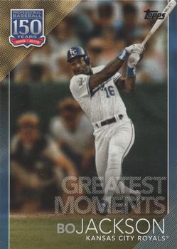 2019 Topps - 150 Years of Professional Baseball - Greatest Moments Blue #GM-10 Bo Jackson Front