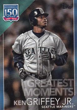 2019 Topps - 150 Years of Professional Baseball - Greatest Moments Blue #GM-12 Ken Griffey Jr. Front