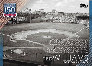 2019 Topps - 150 Years of Professional Baseball - Greatest Moments Blue #GM-23 Ted Williams Front