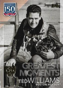 2019 Topps - 150 Years of Professional Baseball - Greatest Moments 150th Anniversary #GM-7 Ted Williams Front