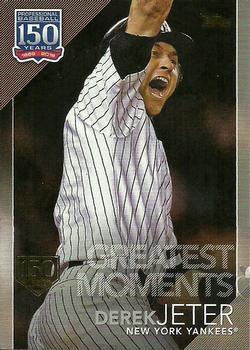 2019 Topps - 150 Years of Professional Baseball - Greatest Moments 150th Anniversary #GM-15 Derek Jeter Front