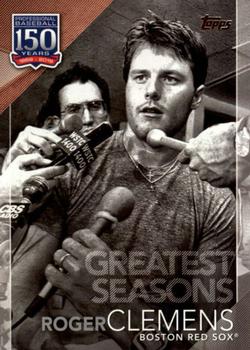 2019 Topps - 150 Years of Professional Baseball - Greatest Seasons #GS-2 Roger Clemens Front