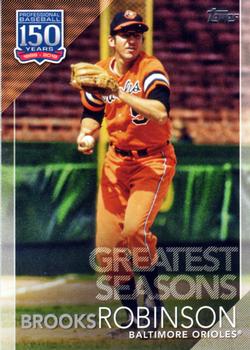 2019 Topps - 150 Years of Professional Baseball - Greatest Seasons #GS-12 Brooks Robinson Front