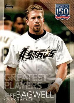 2019 Topps - 150 Years of Professional Baseball - Greatest Players #GP-17 Jeff Bagwell Front