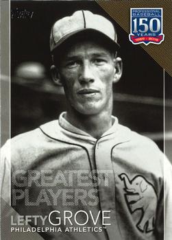 2019 Topps - 150 Years of Professional Baseball - Greatest Players #GP-23 Lefty Grove Front