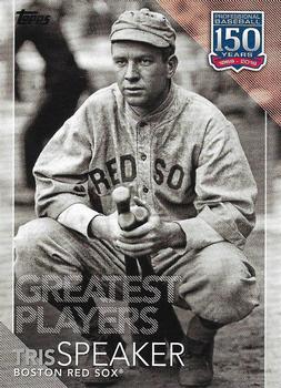 2019 Topps - 150 Years of Professional Baseball - Greatest Players #GP-24 Tris Speaker Front