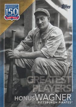 2019 Topps - 150 Years of Professional Baseball - Greatest Players Blue #GP-9 Honus Wagner Front