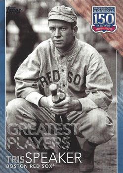 2019 Topps - 150 Years of Professional Baseball - Greatest Players Blue #GP-24 Tris Speaker Front