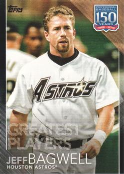 2019 Topps - 150 Years of Professional Baseball - Greatest Players Black #GP-17 Jeff Bagwell Front