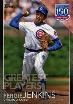 2019 Topps - 150 Years of Professional Baseball - Greatest Players Black #GP-44 Fergie Jenkins Front