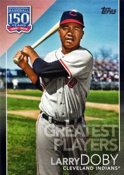 2019 Topps - 150 Years of Professional Baseball - Greatest Players Black #GP-49 Larry Doby Front